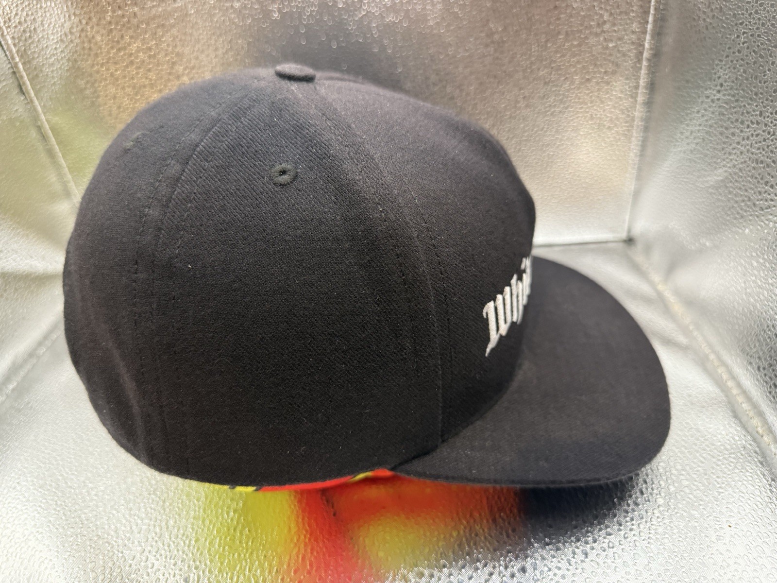 Supreme X White Castle 5 Panel Hat Cap SnapBack Black SS15 2015 SOLD OUT RARE image 4