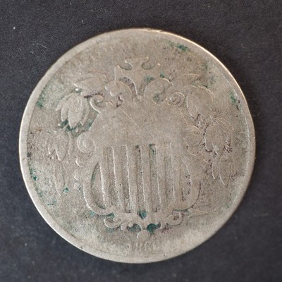 1868  ** SHIELD NICKEL CIVIL WAR ERA  COINAGE - FREE SHIPPING! C3835