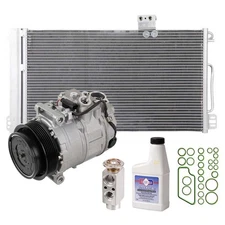 For Mercedes SLK280 SLK300 SLK350 A/C Kit w/ AC Compressor Condenser & Drier TCP