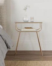 West Elm (Pair)  Curved Terrace Beside Table RRP £329 each 