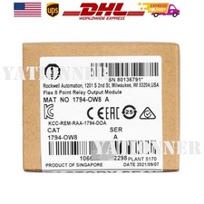 New Factory Sealed 1794-OW8 SER A Flex 8 Point Relay Output Module 1794OW8