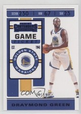 2019-20 Panini Contenders Game Ticket Blue 54/99 Draymond Green #32 yf4