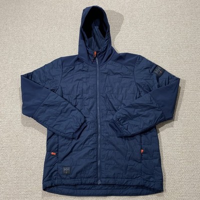 Helly Hansen Workwear Jacke Herren Medium Navy gesteppt Primaloft Kapuze