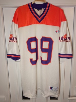 Vintage 1990er Frankfurt Galaxy Trikot NFL Jersey Champion Größe L
