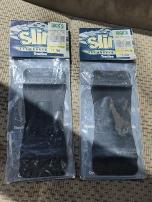 Slim Snowboard Traction Stomp Pad New Original Old Stock 2 Pack Sealed