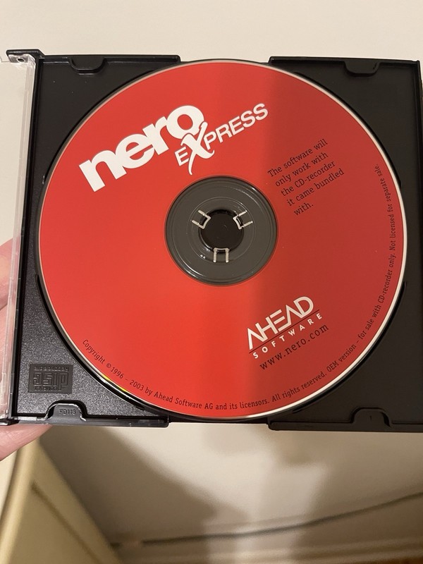 Nero Burning Rom Replacement CD Burning Software.