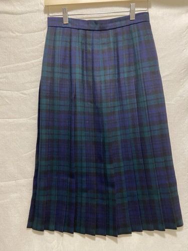 Edinburgh Kilt and Vest New Wool Traditional Green Blue Black Watch Tartan SMALL - Picture 8 of 13