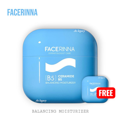 Facerinna Ceramide B5 Balancing Moisturizer 30G Fresh stock BUY 1 FREE 1