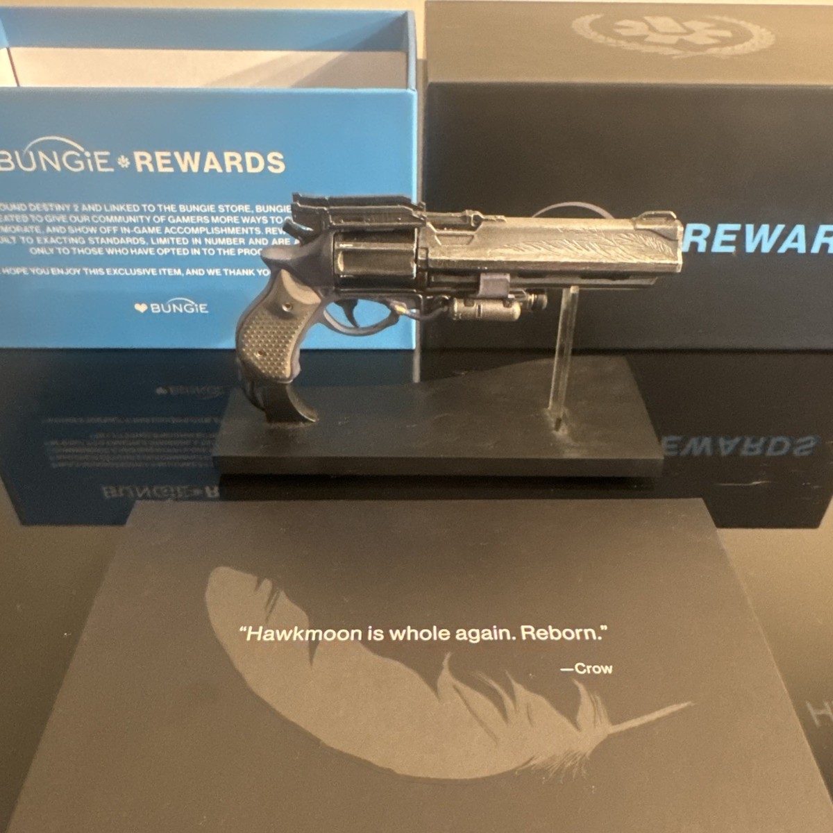 Destiny 2 Bungie Rewards: Hawkmoon Miniature Replica | eBay