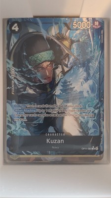 Kuzan OP11-084 R Alt Art Fist Of Divine Speed One Piece TCG EN