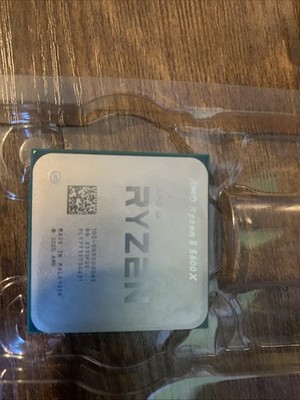 (New) AMD Ryzen 5 5600X 6-Core 12-Thread AM4 CPU Processor OEM Tray
