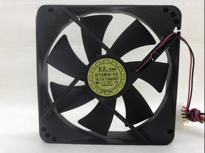 YaLn FAN D12BH-12 DC12V 0.6A 12025 Silent Cooling Fan