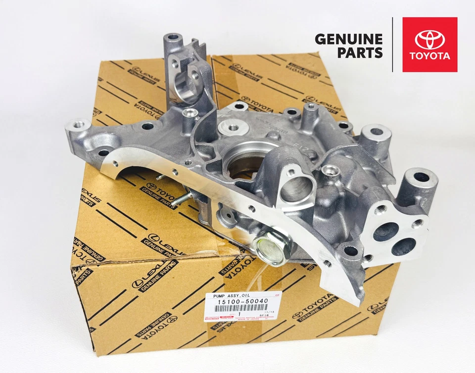 Bomba de aceite genuina 15100-50040 Toyota Lexus SC LS 4Runner LX470 1UZ 2UZ 3UZ NUEVA OE Foto 2 de 4