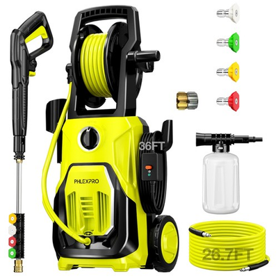 #ad Electric Pressure Washer 4200PSI 2.8GPM Power Washer with 4 Quick Connect No... $161.34