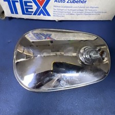 Vintage Tex Chrome Car Wing Mirror 128mm X 86mm Same Day Dispatch