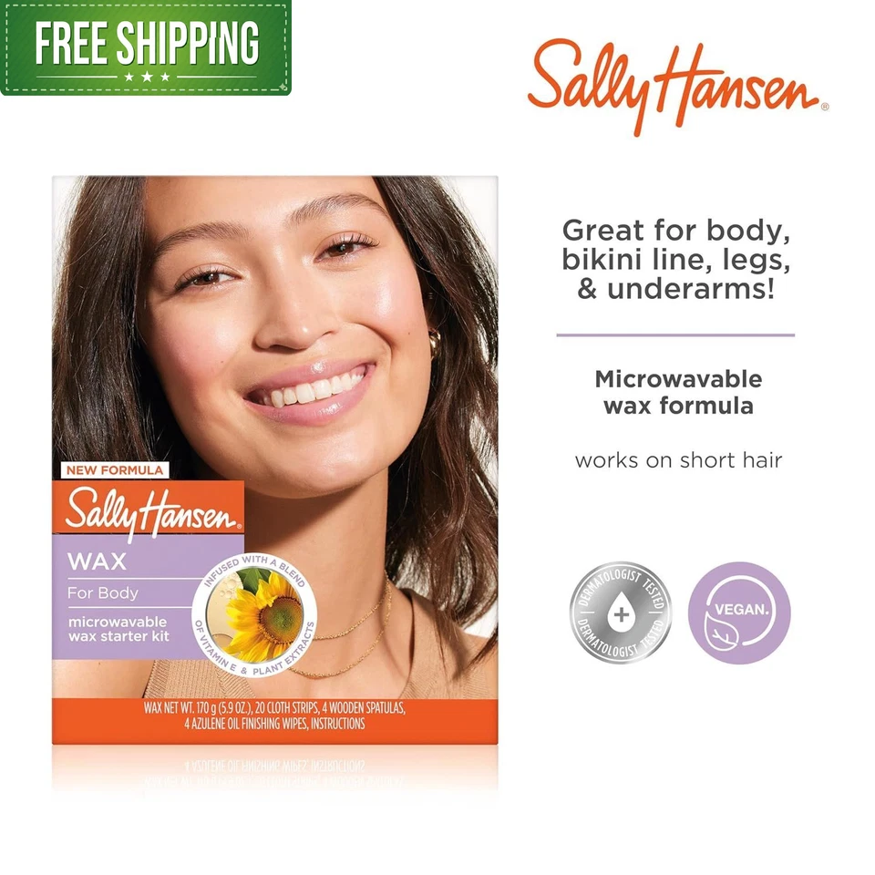 5.9 Onzas (Pack de 1), Kit de inicio cera para microondas cuerpo  Foto 3 de 4