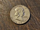 1956-P Silver Benjamin Franklin Half Dollar Coin - 90% Silver - Fine