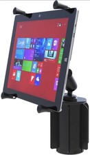 RAM Mounts X-Grip Vehicle Mount for Tablet with Universal Cup Holder Base,