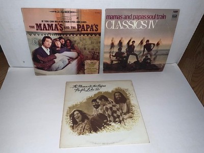 THE MAMAS & THE PAPAS LP LOT PEOPLE LIKE US CLASSICS IV IF YOU CAN BELIEVE YOUR