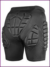 AVIVOR Pads Shorts 3D Protective Shorts for Snowboard and Ski Unisex Sports Hip