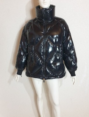 Max Mara Weekend ultra leichte sehr warme Oversize Daunenjacke Glanz Nylon