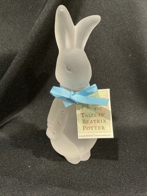 Tales Of Beatrix Potter Frosted Glass Bunny