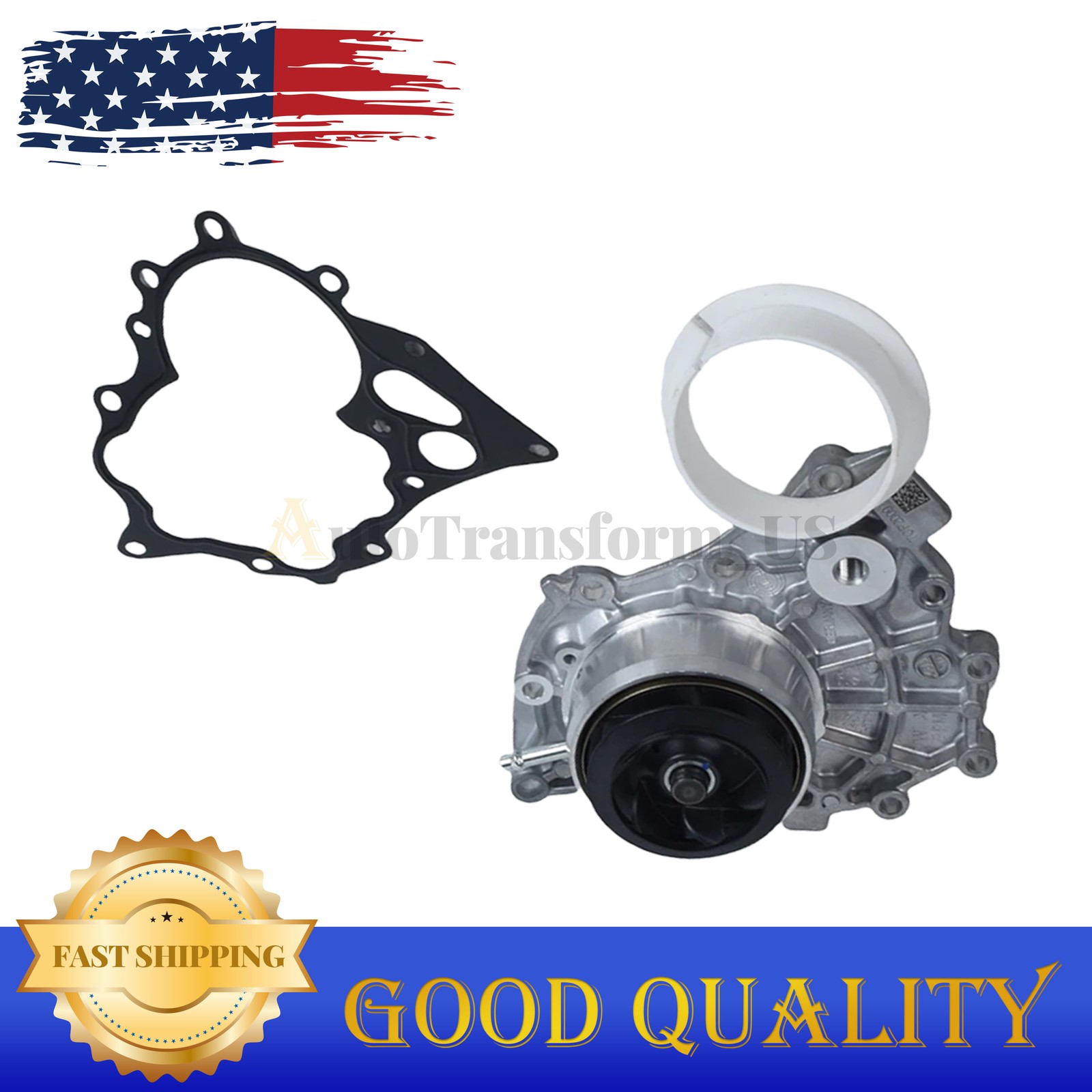 NEW Engine Water Pump For Cayenne Panamera Urus Bentley Audi A8 S8 RS7 RSQ8 4.0T