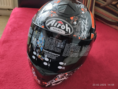 Integralhelm XL Airoh Neu Zwei Visire
