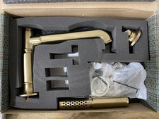 Brizo T67476-GLLHP Invari Deck Mounted Roman Tub Filler, Luxe Gold *READ*