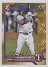 2022 Bowman Prospects Gold Border 22/50 Dustin Harris #BP-119 1b8c