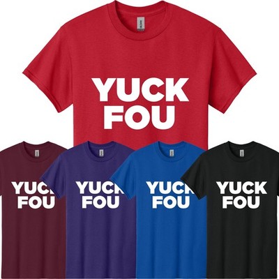 Men's Fets Luck Funny Graphic Humor Short Sleeve T-Shirt Sarcastic USA Gift Tee