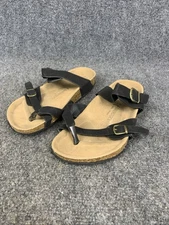 Birkenstock - Mayari Women’s 40 US 9W - Leather Sandals Toe Loop Cork Footbed