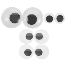 8 Pcs Yeux Globuleux Pour Jouets, Poupées, Bricolage L'artisanat De