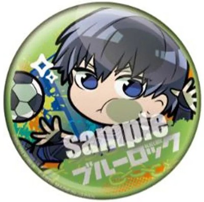 BLUELOCK Yoichi Isagi Pita Badge Pin Trading Card Collection