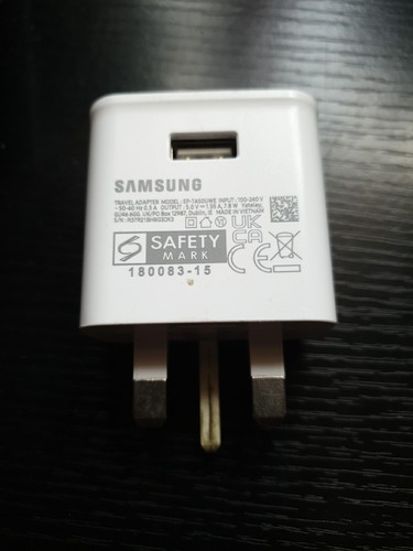 Genuine White Samsung - USB Charger Plug - Picture 1 of 2