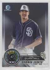 2018 Bowman Bowman Scouts' Top 100 Cal Quantrill #BTP-47 0l1