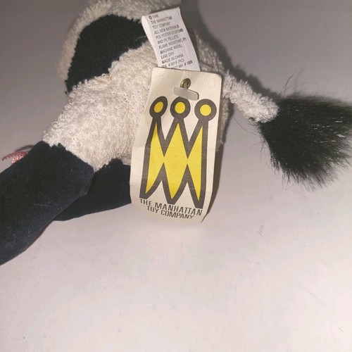 Vintage Manhattan Toy Tip Toes Cletus Cow Terrycloth Plush Stuffed Animal 1998 - Picture 6 of 12