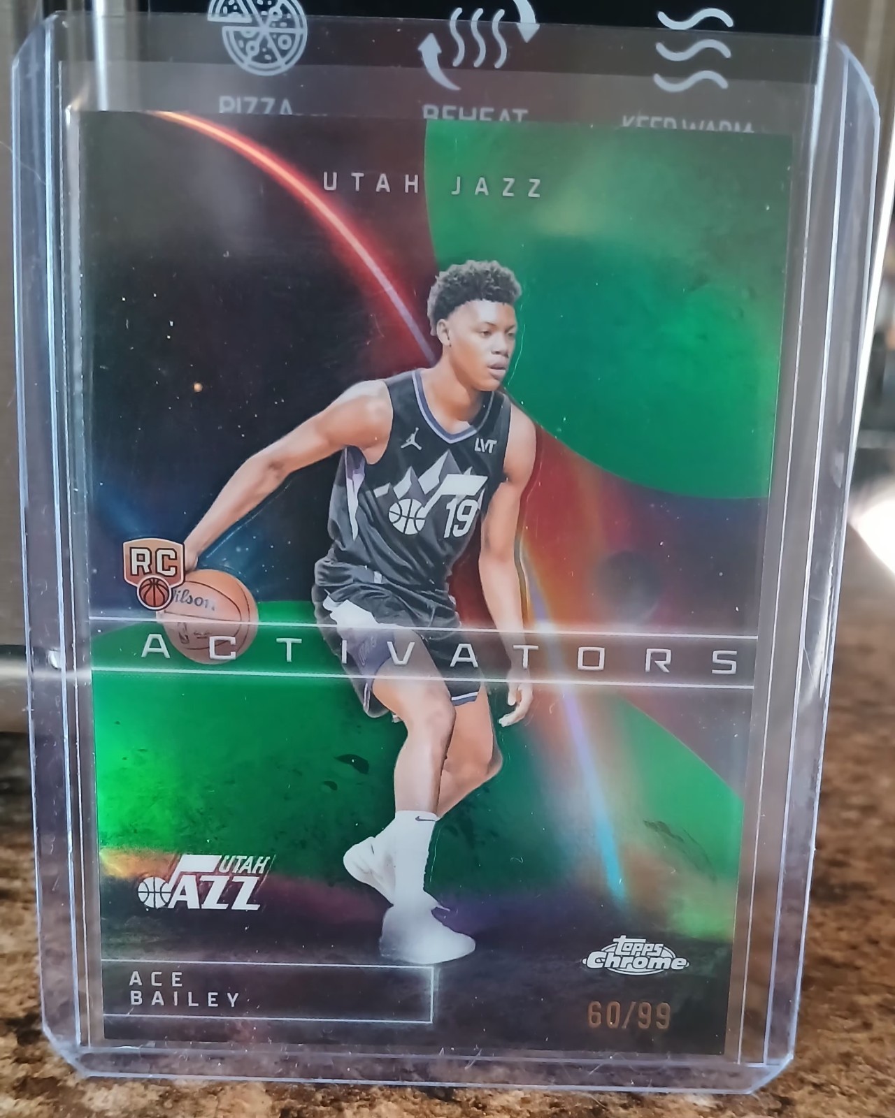 2025 Topps Chrome Activators Ace Bailey  Green /99 💚🥬🤑🍏