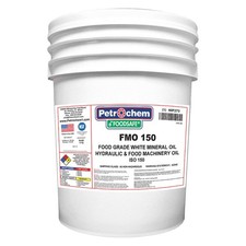 PETROCHEM FOODSAFE FMO 150-005 Gear Oil,FMO ,Pail ,5 gal 40P273