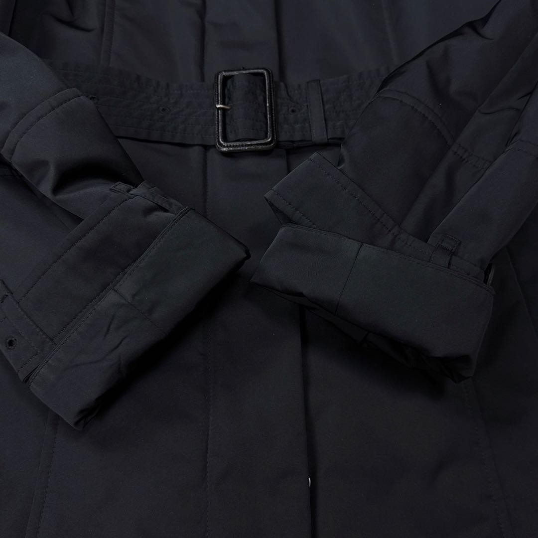 Burberry  Excellent Condition  London Padded Fur Coat Fox Black Size 40 thumbnail 13