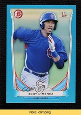 2014 Bowman Draft Top Prospects Blue 196/399 Eloy Jimenez #TP-33 READ 2i0