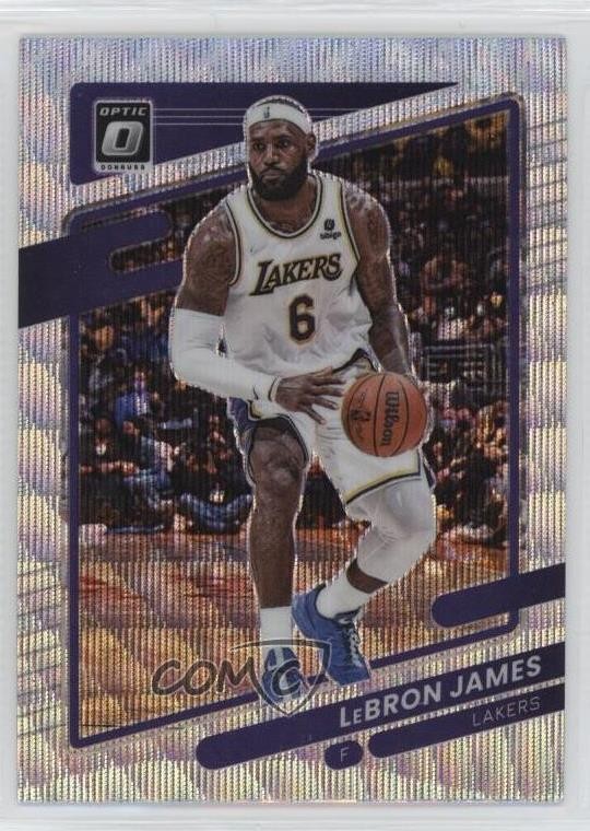2021-22 Panini Donruss Optic Fanatics Box Set Prizm LeBron James #41 0ij1