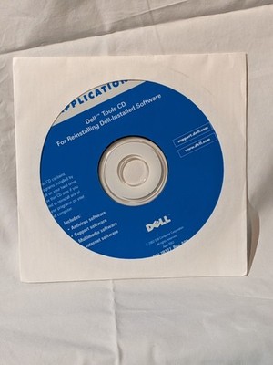 Dell Applications and Tools CD P/N 07R327 Rev A00 April 2002 Software