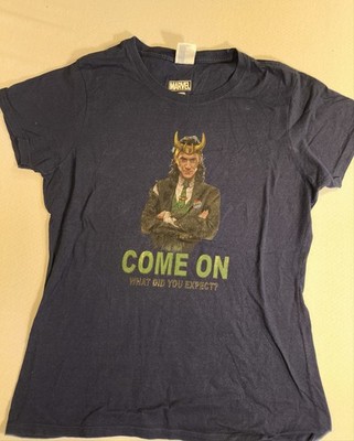 Marvel Loki Liar T-Shirt Vintage Print Heroes Fantasy movie