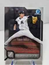 2022 Bowman Chrome NPB Roki Sasaki #133 1st Bowman Chiba Lotte Marines Dodgers 
