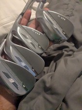 Good Right Titleist sm8 tour chrome wedge set.48,52,56,60.vokey.