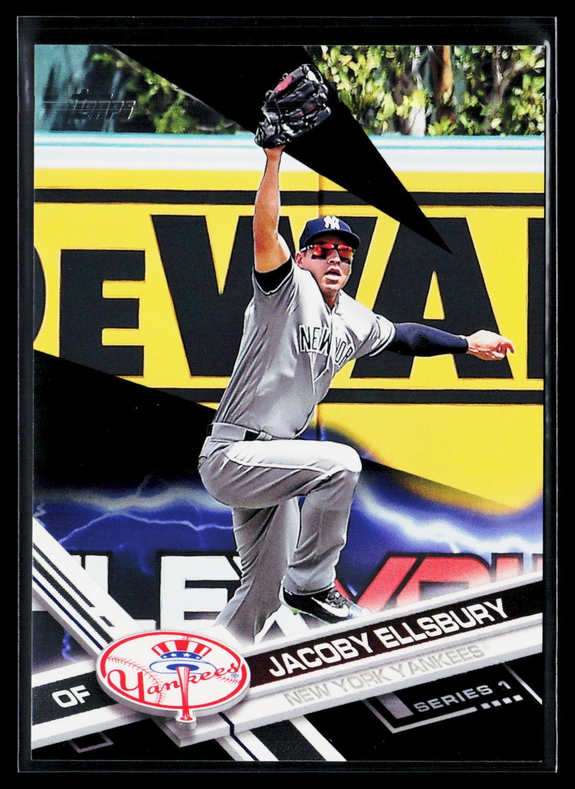 2017 Topps #197 Jacoby Ellsbury Black #/66