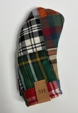 Seamus Golf Bandon Dunes Patchwork Tartan Wool Driver Headcover 3H Plaid USA