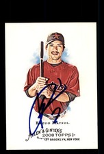 Signed Baseball Card Auto Kazuo Matsui 2008 Topps Allen & Ginter #48 Astros