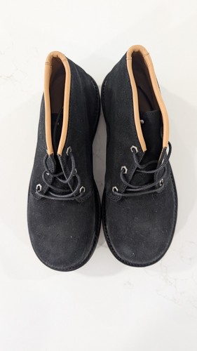 OUR LEGACY Chukka Boot 42 Dim Black Velour Suede Vibram Made in Portugal NIB - Picture 4 of 18